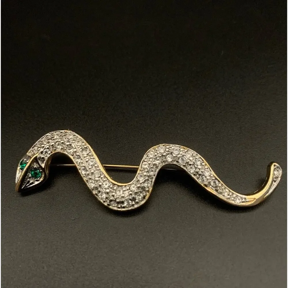 Vintage Snake Brooch - Picture 2 of 7